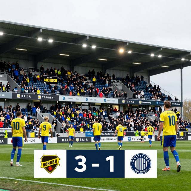 Norrby IF 3-1 GIF Sundsvall: Ba điểm quý giá cho đội chủ nhà tại Superettan